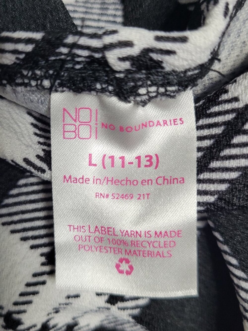 No Boundaries Black & White Plaid Bodycon Mini Dress - Picture 9 of 10